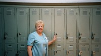  Shirley [Jones] Blomquist finds her locker also
