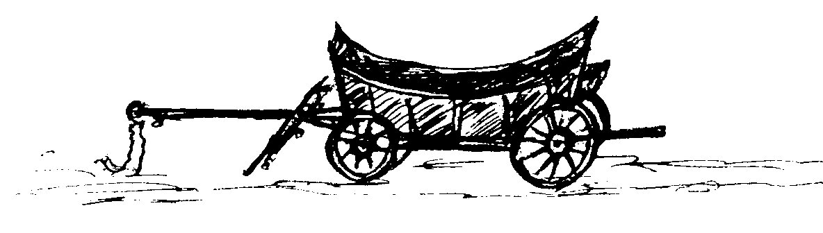 Arron's sketch of the wagon
