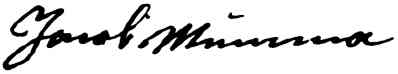 Signatures of Jacob Mumma [1]
