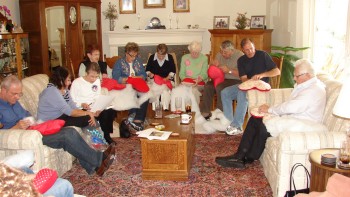 Sewing Heart Shaped Pillows