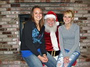  Erinn Paddock, Santa & Stephanie Hoover