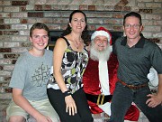  Jacob Cutter, Katie Cutter, Santa & Sean Cutter
