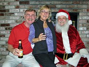  Bruce & Sandy MacLean with Santa