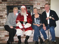  Pat Shirley, Santa, Lois & Roger MacLean
