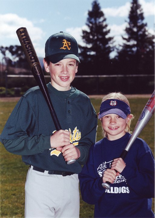 2002_02_T&S.jpg - The baseball "twins" - February 2002