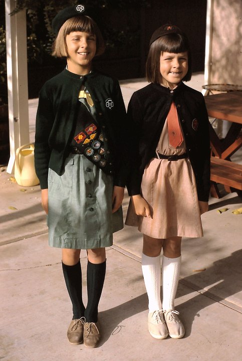 1969_05a.jpg - The Girl Scout and the Brownie - May 1969